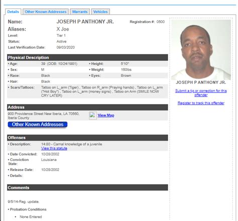 Lousiana Department Of Corrections Inmate Search