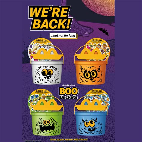 Mcdonald Amp 39 S Halloween Boo Buckets 2024 Dates Lindy Linnell
