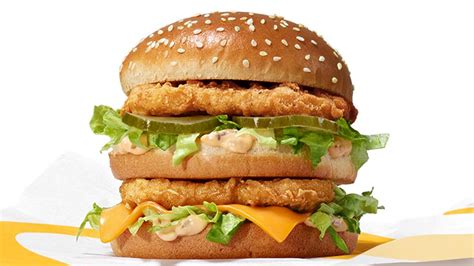 Mcdonald S Chicken Big Mac Is Here And Yes It S A Giant Chicken Nugget Sandwich