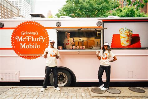 Mcdonald S Introduces The New Grandma Mcflurry And The Mcflurry Mobile