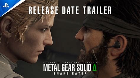 Metal Gear Solid 3 Remake Release Date Confirms The Playstation Leak Snake Returns This August