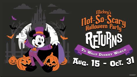 Mickey S Not So Scary Halloween Party 2025 Dates Are Here