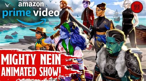 Mighty Nein Animated Series Critical Role S Huge New Amazon Deal
