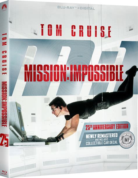 Mission Impossible 25Th Anniversary Collector S Edition Arrives Fully Remastered On Blu Ray May 18 2021 From Paramount Screen Connections