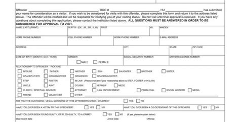 Missouri Dept Of Corrections Pdf Form Formspal Missouri Dept Of Corrections Pdf Form Formspal