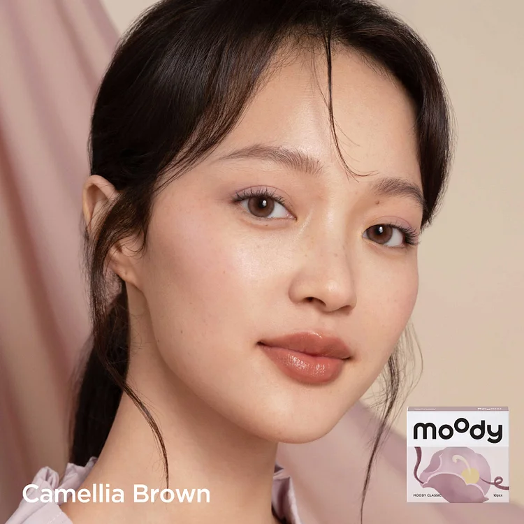 Moody Camellia Brown 1 Day Pink 10P Chumemall