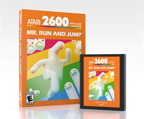 Mr Run And Jump 2600 Official Atari Video Game Cartridge Atari