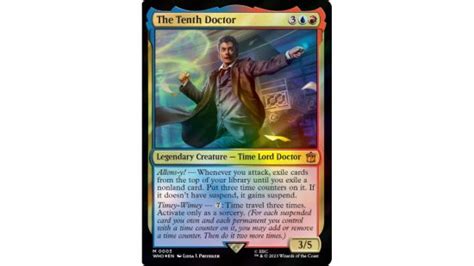 Mtg Doctor Who Release Date Card Spoilers And News