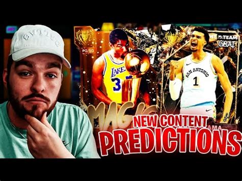 My Content Predictions For Tmrw S Drop In Nba 2K25 Myteam Youtube