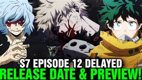 Check Out My Hero Academia Season 7 Episode 12 Release Date Now