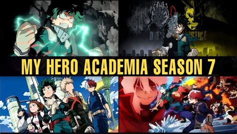 My Hero Academia Season 7 Release Date Youtube
