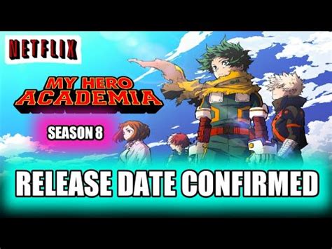 My Hero Academia Season 8 Release Date My Hero Academia Season 8 Kab Ayega My Hero Academia