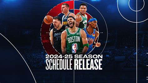 Nba Schedule 2024 25 Christmas Matches All Star Game More Espn