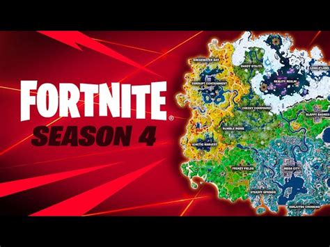 New Fortnite Season 4 Update Is Perfect New Map Battle Pass More