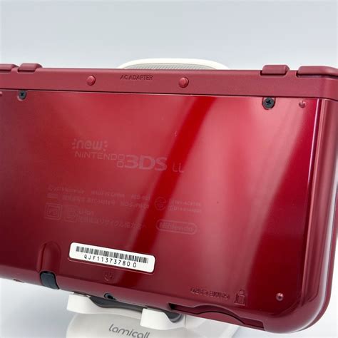 New Nintendo 3Ds Xl Ll Metallic Red Console Stylus Japanese Ver H Ebay