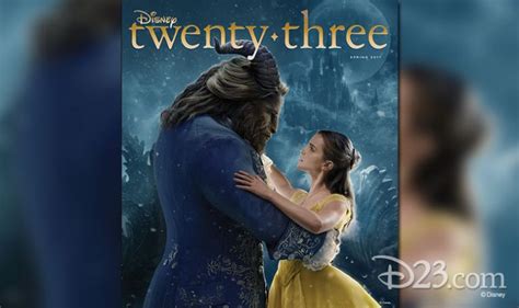 Newest Issue Of Disney Twenty Three Goes Behind The Scenes On Beauty And The Beast D23