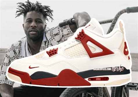 Nigel Sylvester Air Jordan 4 Sail Cinnabar Release Info Hypebeast