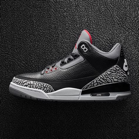 Nike Air Jordan 3 All Star Black Cement Register Now On End Launches End Gb