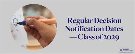 Northwestern Early Decision And Regular Decision Notification Dates Class Of 2029 Admissionsight