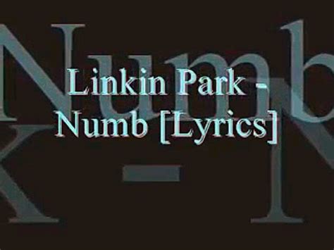 Numb Song And Lyrics By Linkin Park Spotify