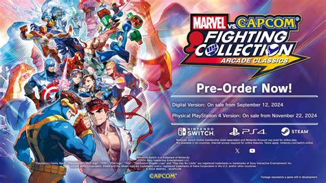 Official Release Date For The Marvel Vs Capcom Collection R Fighters