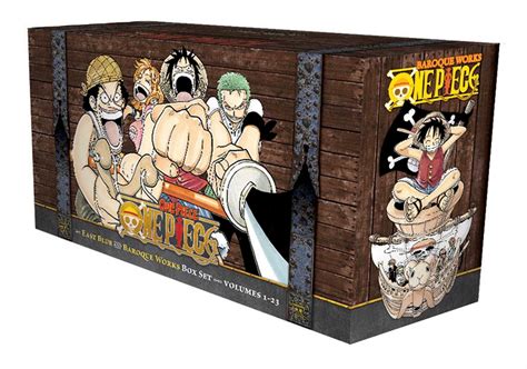 One Piece Manga Box Set 1 Volumes 1 23 East Blue Baroque Works English Edition Complete Set With Exclusive Poster Booklet Shonen Jump Juliet Music Bookmark Eiichiro Oda Amazon Com Books