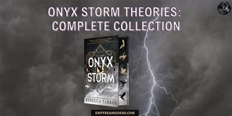 Onyx Storm Theories A Complete Collection Empyrean Riders