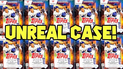 Opening A Full Case Of Fanatics Boxes 2024 Topps Update Baseball Cards