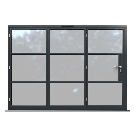 Origin Ob36 Soho Aluminium Bifold Door 3 Panel Anthracite Grey
