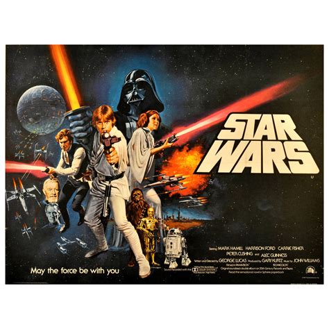 Original And Rare First Release Movie Poster For George Lucas Amp 39 Star Wars Saga At 1Stdibs Original And Rare First Release Movie Poster For George Lucas Amp 39 Star Wars Saga At 1Stdibs