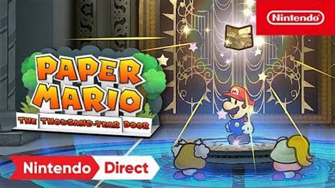 Paper Mario The Thousand Year Door Is Getting A Remake