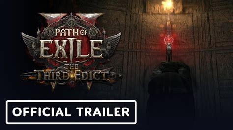 Path Of Exile 2 The Third Edict Official Announcement Teaser Trailer Path Of Exile 2 The Third Edict Official Announcement Teaser Trailer