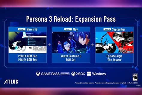 Persona 3 Reload Expansion Pass Confirms The Answer Release Date Persona 3 Reload Expansion Pass Confirms The Answer Release Date