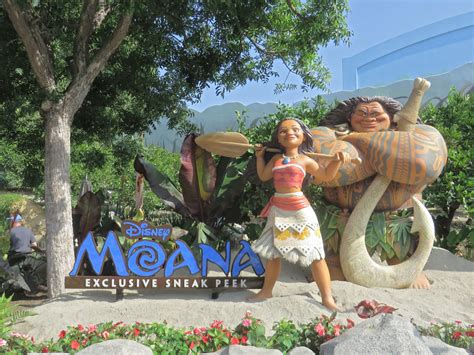 Pictorial Moana 4D Sneak Peek Experience Comes Ashore At Disney California Adventure Mouseinfo Com