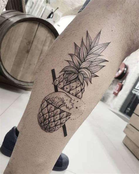 Pineapple Tattoos And The Surprising History Behind Them Tattoo Insider Pineapple Tattoo