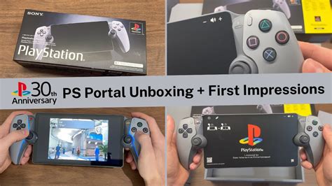 Playstation Portal 30Th Anniversary Unboxing First Impressions Youtube