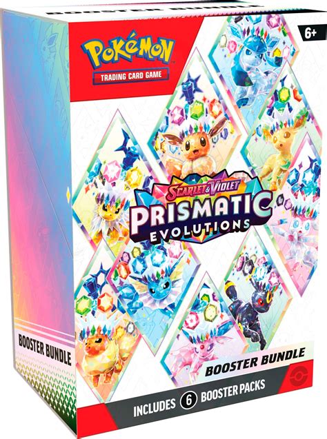 Pok Mon Trading Card Game Scarlet Violet Prismatic Evolutions Booster Bundle 10 10025 101 Best Buy