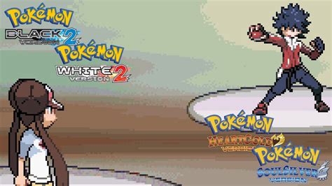 Pokemon Black And White 2 Battle Rival Pokemon Heartgold Soulsilver Cover Youtube