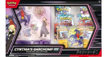 Pokemon Blooming Waters Cynthia Garchomp
