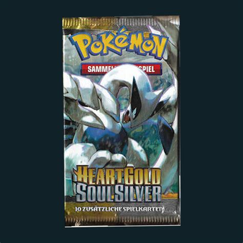 Pokemon Booster Heartgold Amp Soulsilver Base Deutsch Ovp Amp Seale