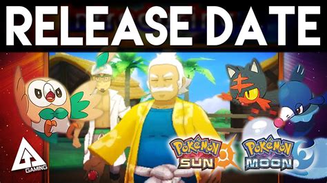 Tracing the History of the Pokémon Release Date Sun and Moon
