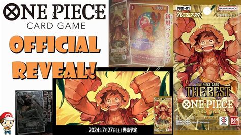 Prb 01 Premium Collection Officially Revealed 1St Card Reveals Big One Piece Tcg News