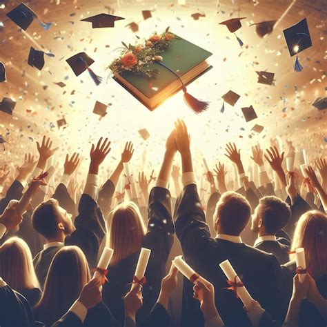 Premium Photo Embrace The Future Graduation Commencement Celebrations