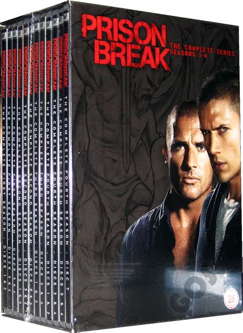 Prison Break Complete Seasons 1 5 25 Dvd Box Set Prison Break Seasons One Two Three Four 80 Episodes Non Usa Format Pal Reg 2 Import United Kingdom Walmart Com