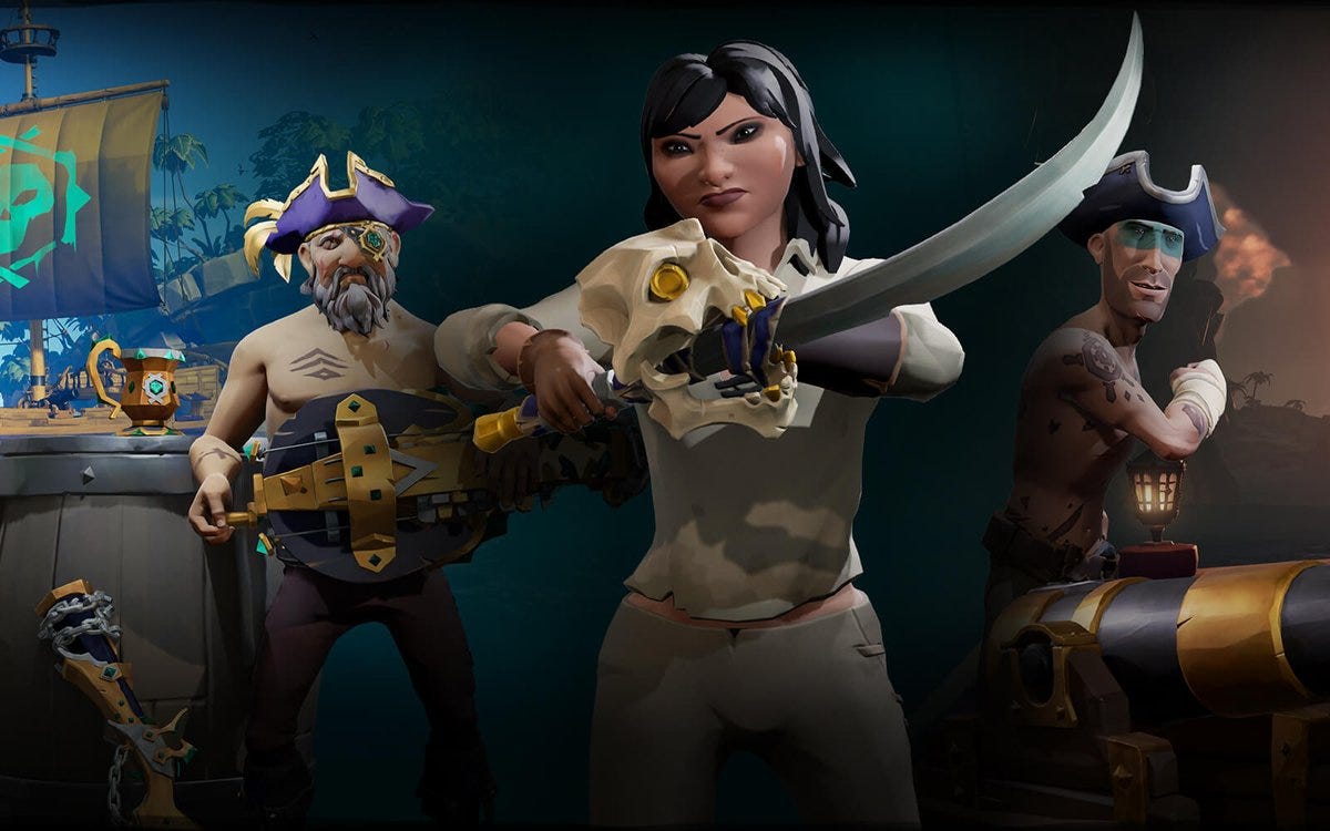 Rare Offers First Look At Sea Of Thieves Major New Anniversary Update Arriving Next Month Eurogamer Net