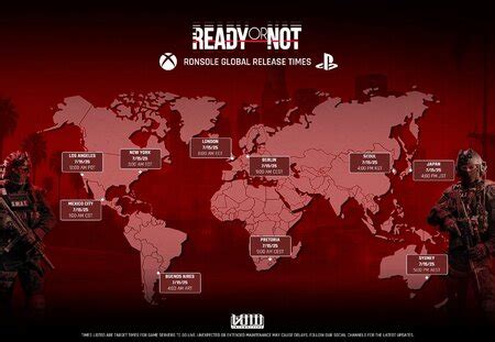Ready Or Not Release Date Release Times Everything You Need To Know On Xbox Pure Xbox