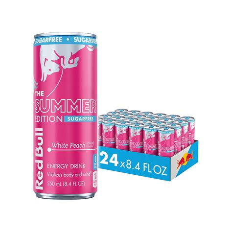 Red Bull Summer Edition White Peach Energy Drink In Can 8 4 Fl Oz Haggen