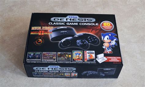 Review Atgames Sega Genesis Classic Game Console 2015 Version With Videos Armchair Arcade