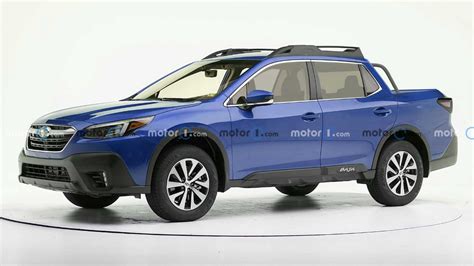 Revived Subaru Baja Imagined In Unofficial Rendering Of Little Truck