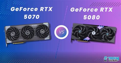 Rtx 5070 Vs Rtx 5080 We Tested Both Tech4gamers